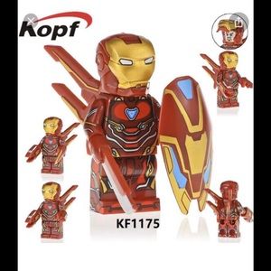 COPY - Marvel Iron Man mini figure Lego compatible